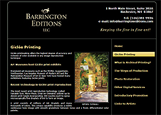 Barrington Editions, LLC had PCS Web Design Revamp Their Website